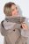 Ulla Popken 850509 Kunstfelljacke Taupe - Jacken - Große Jacken für Damen