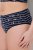 Ulla Popken 850538 Geblümte Slips aus Bio-Baumwolle 2er-Pack Dunkelblau - Slips - 