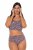 Ulla Popken 850538 Geblümte Slips aus Bio-Baumwolle 2er-Pack Braun - Slips - 