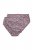 Ulla Popken 850538 Geblümte Slips aus Bio-Baumwolle 2er-Pack Braun - Slips - 