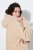 Ulla Popken 850589 Teddyjacke Wollweiß - Jacken - Große Jacken für Damen
