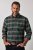 JP1880 850923 Kariertes Langarmhemd Waldgrün TALL - TALL hemden - Hemden mit TALL-Schnitt