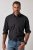 JP1880 850950 Kariertes Langarm-Flanellhemd Schwarz TALL - TALL hemden - Hemden mit TALL-Schnitt