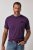 JP1880 850985 T-Shirt mit Brustprint Dunkellila TALL - TALL T-shirts - Extra lange T-Shirts Herren