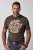 JP1880 851001 Rolling Stones Retro Logo T-Shirt Haselnuss - Band-T-shirts - Band T-Shirts für große Größen