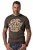 JP1880 851001 Rolling Stones Retro Logo T-Shirt Haselnuss TALL - TALL T-shirts - Extra lange T-Shirts Herren