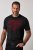 JP1880 851002 T-Shirt mit Brustprint Schwarz TALL - TALL T-shirts - Extra lange T-Shirts Herren