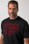 JP1880 851002 T-Shirt mit Brustprint Schwarz TALL - TALL T-shirts - Extra lange T-Shirts Herren