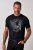 JP1880 851008 T-Shirt mit Brustprint Schwarz TALL - TALL T-shirts - Extra lange T-Shirts Herren
