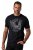 JP1880 851008 T-Shirt mit Brustprint Schwarz TALL - TALL T-shirts - Extra lange T-Shirts Herren