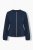 Ulla Popken 851040 Sweatjacke mit Reißverschluss Dunkelblau - Sweatshirts - Sweatshirts für Damen in großen Größen