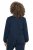 Ulla Popken 851040 Sweatjacke mit Reißverschluss Dunkelblau - Sweatshirts - Sweatshirts für Damen in großen Größen