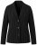 Ulla Popken 851341 Nadelstreifen-Blazer mit Stretch Schwarz - Blazer - Blazer für Frauen in Großgrößen