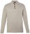 JP1880 851436 Strickpullover mit Knopfkragen Nussbraun TALL - TALL sweatshirts - TALL Sweatshirts mit Extralänge