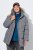 Ulla Popken 851438 HYPRAR Steppjacke in A-Linie Dunkelgrün - Jacken - Große Jacken für Damen