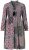 Ulla Popken 851546 Gemustertes Midikleid Senfgelb - Midikleider - Midikleider in großen Größen