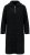 Ulla Popken 851563 Langärmliges Strickkleid mit Rollkragen Schwarz - Kleider - Kleider für jede Größe