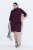 Ulla Popken 851664 Jerseykleid mit Rollkragen Pflaume - Kleider - Kleider für jede Größe