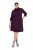 Ulla Popken 851664 Jerseykleid mit Rollkragen Pflaume - Kleider - Kleider für jede Größe