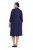 Ulla Popken 851664 Jerseykleid in A-Linie mit Taschen Dunkelblau - Kleider - Kleider für jede Größe