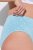 Ulla Popken 851714 Gemusterte Slips 5er-Pack Schwarz - Slips - 