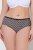 Ulla Popken 851730 Gemusterte Slips 5er-Pack Beige - Slips - 