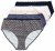 Ulla Popken 851730 Gemusterte Slips 5er-Pack Beige - Slips - 