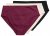 Ulla Popken 851739 Slips 3er-Pack Schwarz - Slips - 