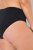 Ulla Popken 851752 Gestreifte Slips 5er-Pack Schwarz - Slips - 