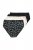 Ulla Popken 851752 Gestreifte Slips 5er-Pack Schwarz - Slips - 