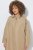 Ulla Popken 851764 Oversize-Mantel mit abnehmbarer Kapuze Sand - Mäntel - Große Größen: Mäntel für Damen