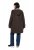 Ulla Popken 851803 Dufflecoat Dunkelbraun - Mäntel - Große Größen: Mäntel für Damen
