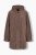 Ulla Popken 851809 Teddyjacke Hellbraun - Jacken - Große Jacken für Damen