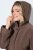 Ulla Popken 851809 Teddyjacke Hellbraun - Jacken - Große Jacken für Damen