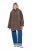 Ulla Popken 851809 Teddyjacke Hellbraun - Jacken - Große Jacken für Damen
