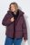 Ulla Popken 851832 Steppjacke Braun - Jacken - Große Jacken für Damen