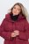 Ulla Popken 851832 Steppjacke Rot - Jacken - Große Jacken für Damen