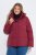 Ulla Popken 851832 Steppjacke Rot - Jacken - Große Jacken für Damen