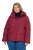Ulla Popken 851832 Steppjacke Rot - Jacken - Große Jacken für Damen