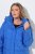 Ulla Popken 851832 Steppjacke Petrol - Jacken - Große Jacken für Damen