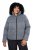 Ulla Popken 851854 Steppjacke Grau meliert - Jacken - Große Jacken für Damen