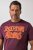JP1880 851910 Rolling Stones Vintage Logo T-Shirt Aubergine - Band-T-shirts - Band T-Shirts für große Größen