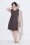 Ulla Popken 852190 Jerseykleid Mahagonibraun - Sommerkleider - Große Größen: Leichte Sommerkleider