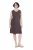 Ulla Popken 852190 Jerseykleid Mahagonibraun - Sommerkleider - Große Größen: Leichte Sommerkleider