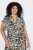 Ulla Popken 852257 Gemustertes Maxikleid Taupe - Maxikleider - Große Größen: Lange Maxikleider
