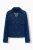 Ulla Popken 852266 Zweireihige Jeansjacke im Trenchcoat-Stil Denimblau - Jacken - Große Jacken für Damen