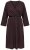 Ulla Popken 852307 Langärmliges Wickelkleid Mahagonibraun - Midikleider - Midikleider in großen Größen