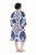 Ulla Popken 852314 Gemustertes Kleid Weiß - Midikleider - Midikleider in großen Größen