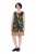 Ulla Popken 852329 Gestreiftes Jerseykleid Oliv - Jerseykleider - 