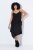 Ulla Popken 852636 Wickelkleid Schwarz - Jerseykleider - 